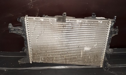 opel corsa c kühler- kühlerventilator- kühlerzarge- kühlerschlauch